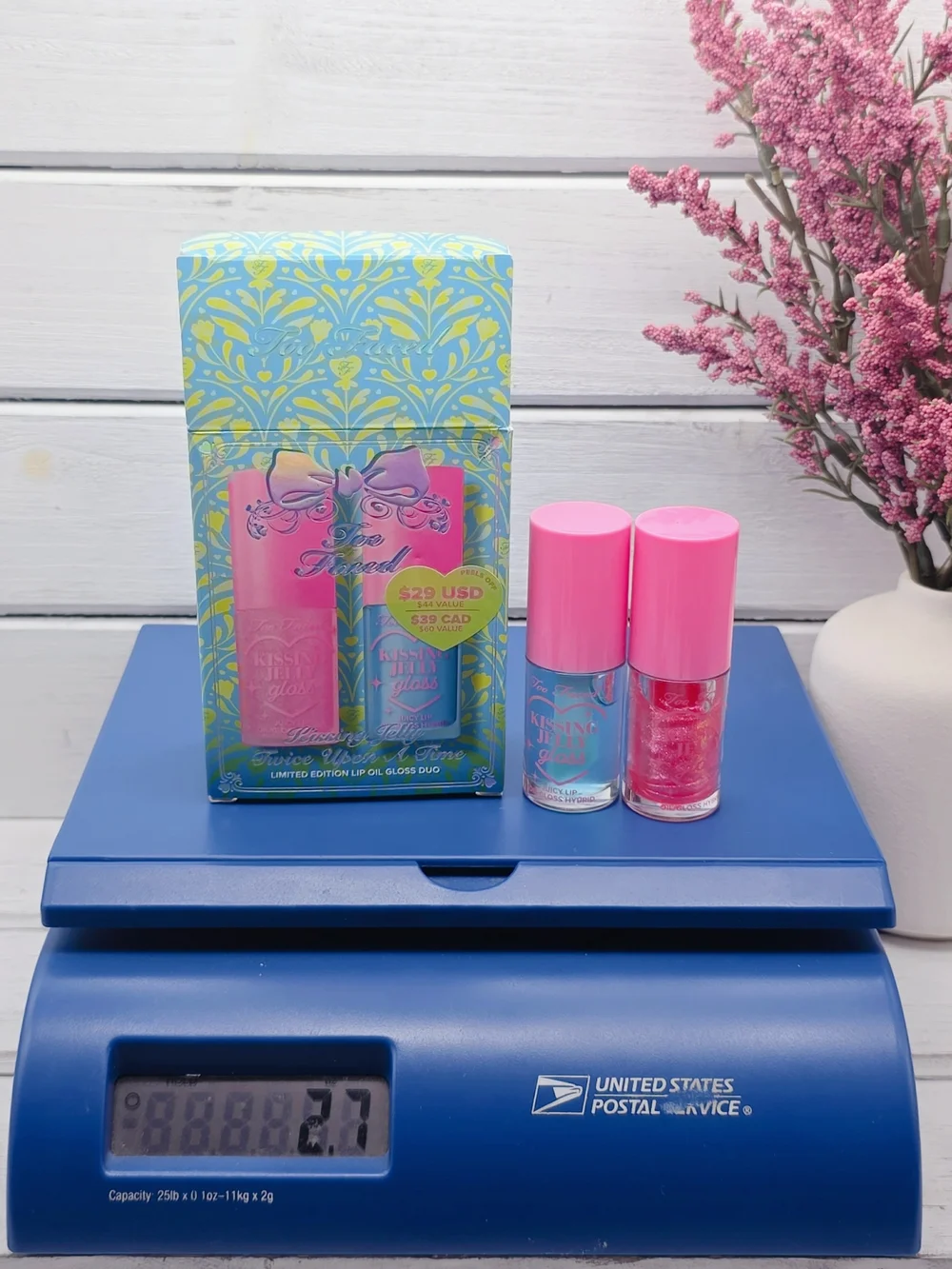 Too Faced Kissing Jelly Gloss Duo